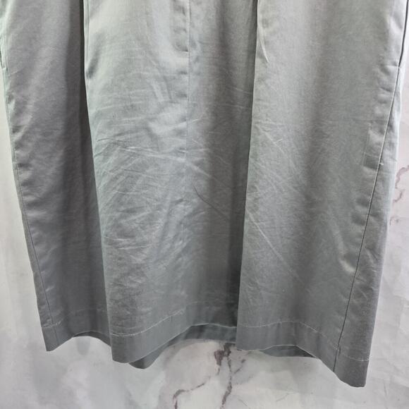 Anthropologie Dress Womens 6 Grey A Line Flower Motif Baraschi A Line Beige - Picture 7 of 11